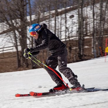 Skier Racing