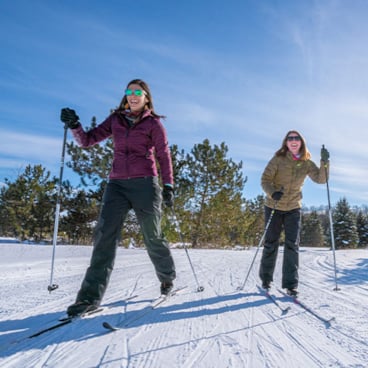 Take a Cross Country Skiing lesson at Boyne Mountain Resort 