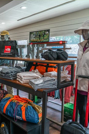 The North Face store at Boyne Mountain Resort