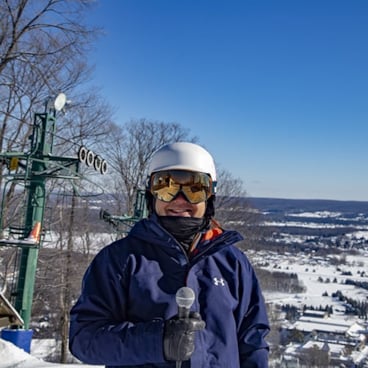 Dan Turcott Presenter of the Boyne Mountain Buzz