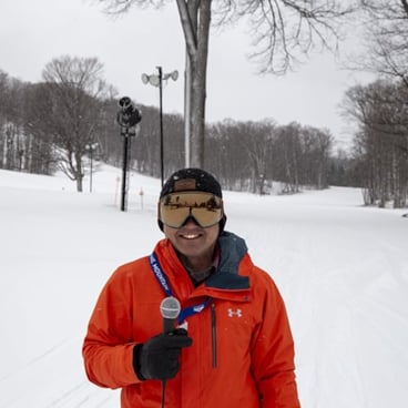 Dan Turcott Presenter of the Boyne Mountain Buzz