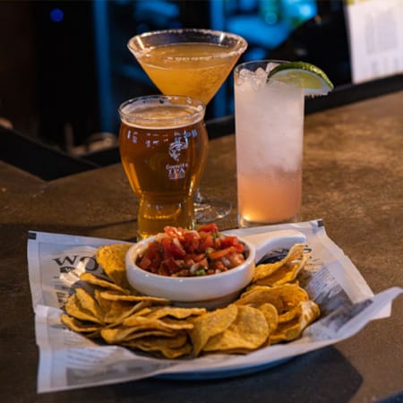 happy hour specials at forty acres tavern