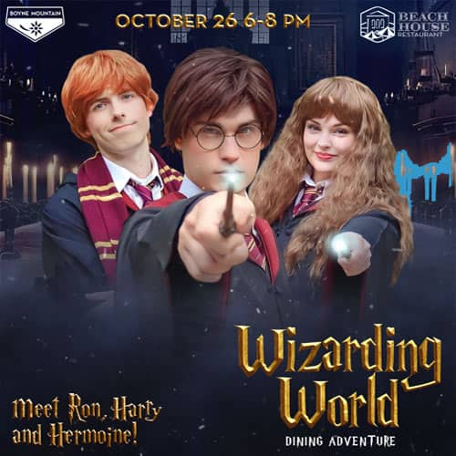 Wizarding World Dining Adventure at Boyne Mountain